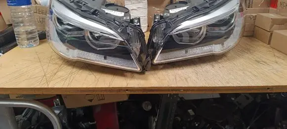 BMW 5 F10 F11 Headlights/headlamps set 7343911 7343912