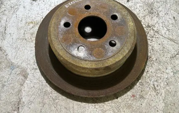 Jeep Wrangler Rear brake disc