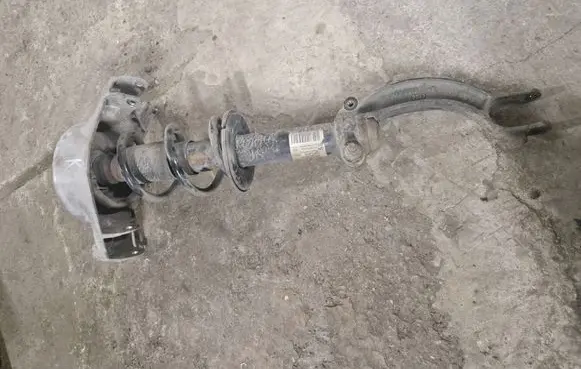 Audi A5 8T 8F Front shock absorber with coil spring 8T0413031AC