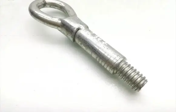 Towing hook eye