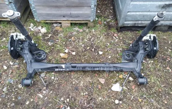 Rear axle beam