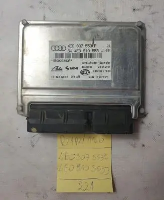 Audi A8 S8 D3 4E Suspension control unit/module 4E0907553F
