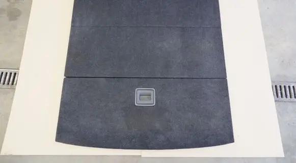 Volkswagen PASSAT B7 Trunk/boot floor carpet liner 3C9863463 3C9863463M