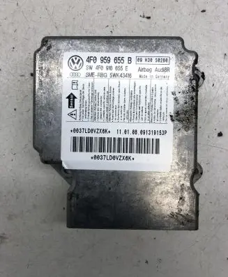 Audi A6 S6 C6 4F Airbag control unit/module 4F0959655B 4F0910655E 5WK43416