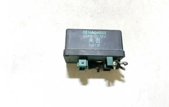 Peugeot 607 Glow plug pre-heat relay 598138