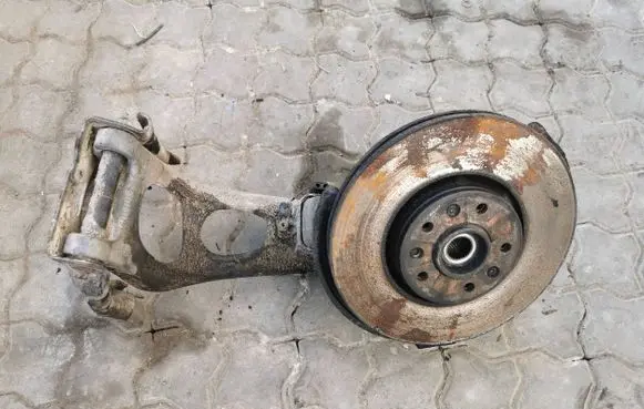 Citroen C5 Front wheel hub spindle knuckle 9661544780D