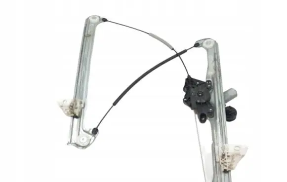 Front window lifting mechanism without motor