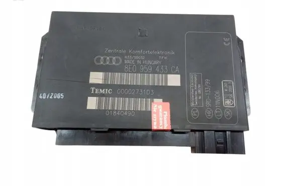 Audi A4 S4 B6 8E 8H Central body control module 8E0959433CA