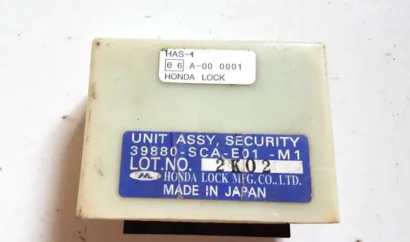 Honda CR-V Alarm control unit/module 39880SCAE01M1