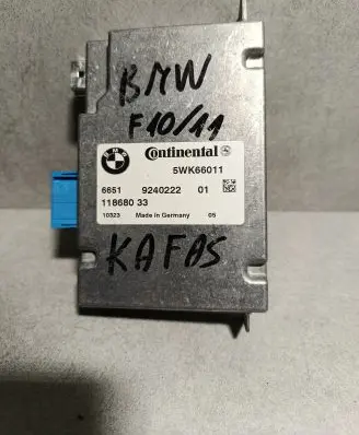 BMW 5 F10 F11 Camera control unit module 11868033 9240222 5WK66011
