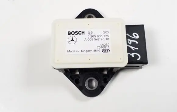Mercedes-Benz E C207 W207 ESP acceleration yaw rate sensor A0055422618