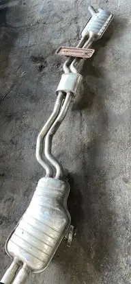 BMW 3 E46 Muffler/silencer 7502674 7502551 7502550