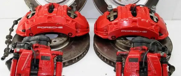 Porsche Macan (95B) Brake discs and calipers set 992615601A 991351423