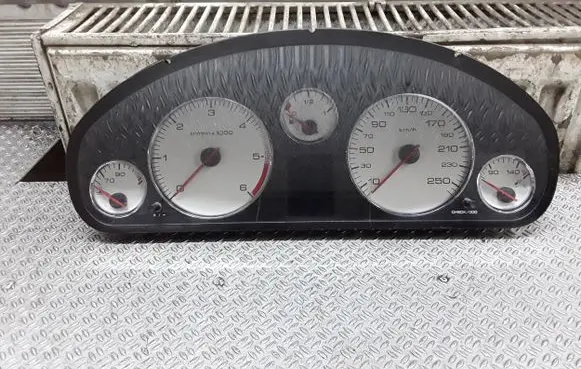 Peugeot 407 Speedometer (instrument cluster) 9651855380