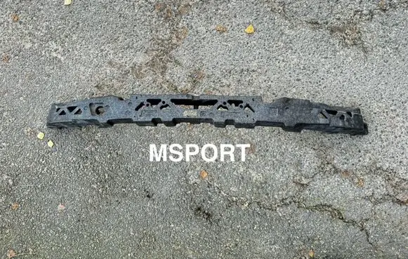 BMW 5 F10 F11 Front bumper foam support bar 7903991 58745510 58245511