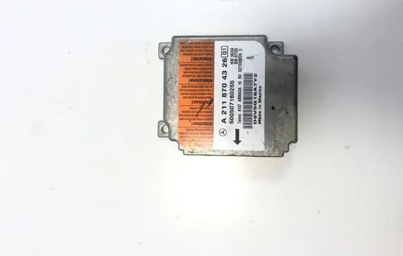 Mercedes-Benz E W211 Airbag control unit/module A2118704326 500507180255