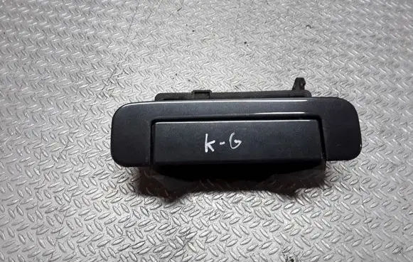 Rear door exterior handle