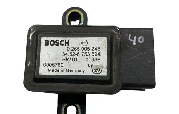 ESP acceleration yaw rate sensor