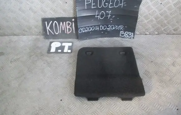 Peugeot 407 Tailgate/boot cover trim set 