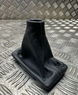 Gear lever shifter trim leather/knob