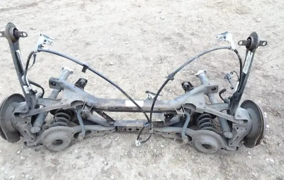Rear axle beam