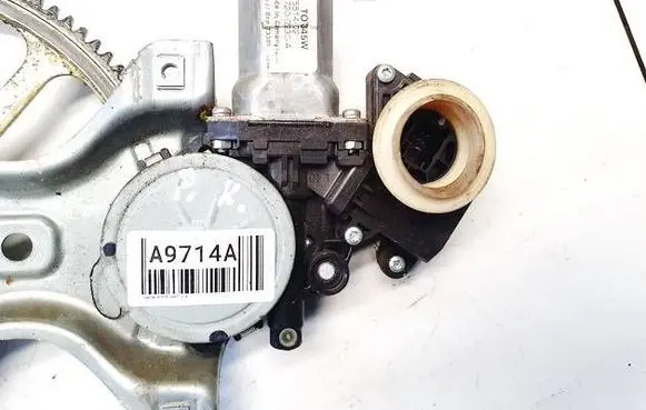 Front door window regulator motor