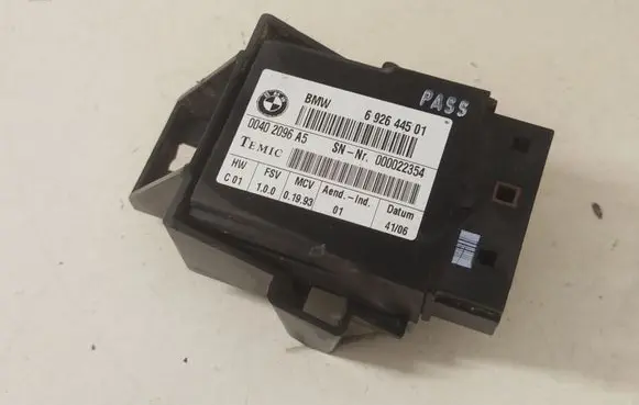 BMW 5 E60 E61 Seat control module 692644501