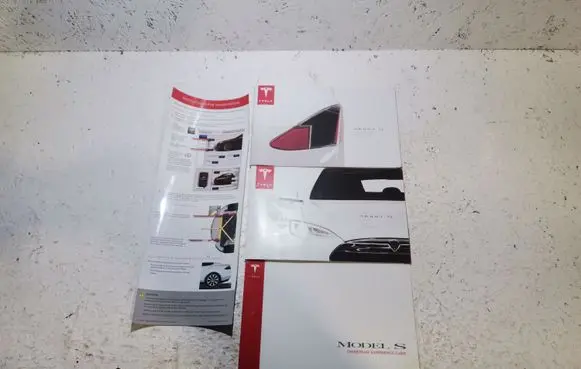 Tesla Model S Owners service history hand book 