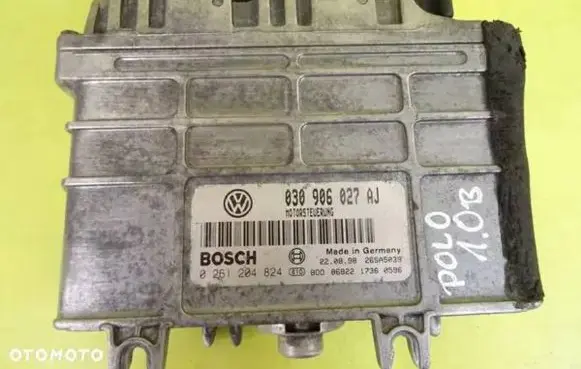 Volkswagen Polo III 6N 6N2 6NF Engine control unit/module 030906027AJ 0261204824
