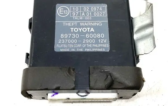 Toyota Land Cruiser (J120) Alarm control unit/module 2370002900 8973060080 10020974