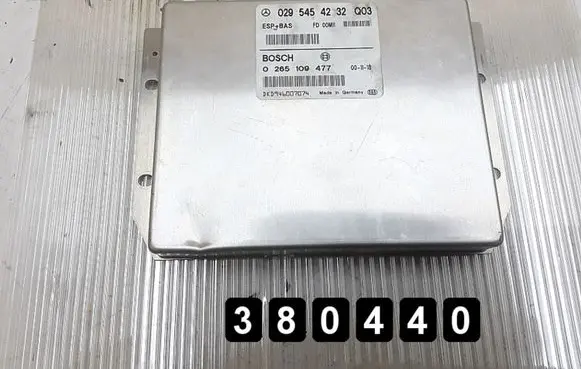 Mercedes-Benz A W168 Engine control unit/module 0295454232Q03 0265109477