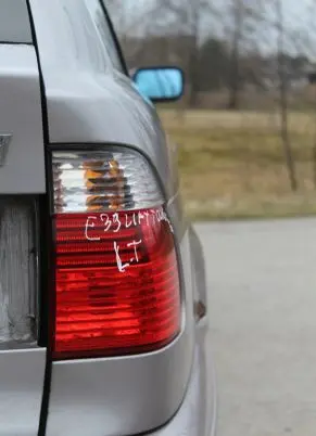 BMW 5 E12 Rear/tail lights