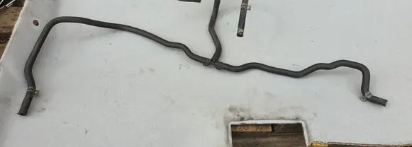 Audi A3 S3 8L Engine coolant pipe/hose 107998T4