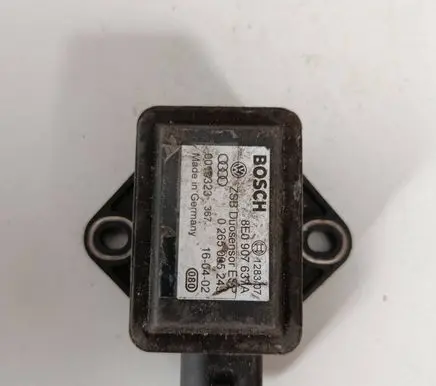 Audi A4 S4 B7 8E 8H ESP acceleration yaw rate sensor 8E0907637A 0265005245 0019323