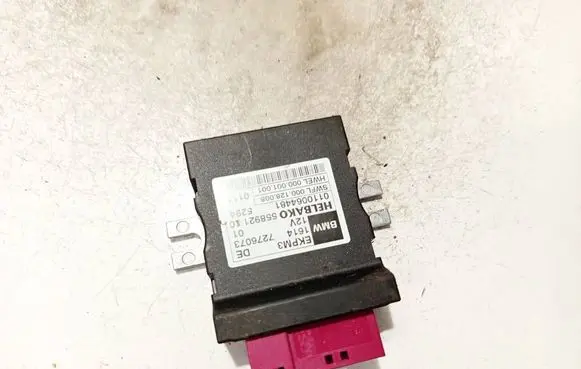 Fuel injection pump control unit/module