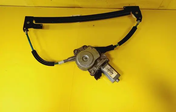 Front door window regulator with motor