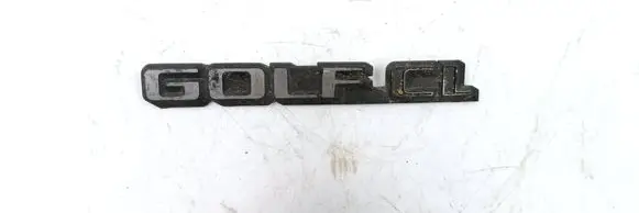 Volkswagen Golf II Rear loading door model letters 191853687A
