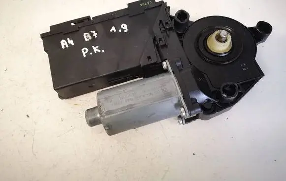 Audi A4 S4 B7 8E 8H Front door window regulator motor 8E2959801F 5WK49199CBF