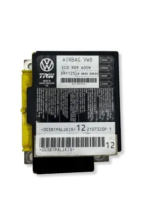 Volkswagen PASSAT B6 Airbag control unit/module 3C0909605M 391125 12H032S2522