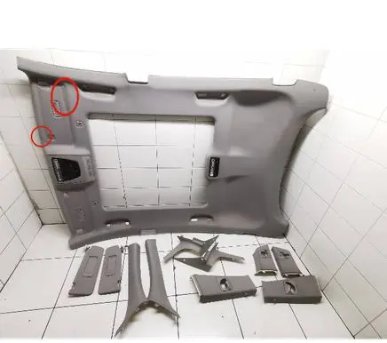 BMW 5 GT F07 Headlining set 9167336 0930908033 89907651