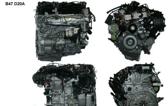 BMW 3 F30 F35 F31 Engine B47D20A