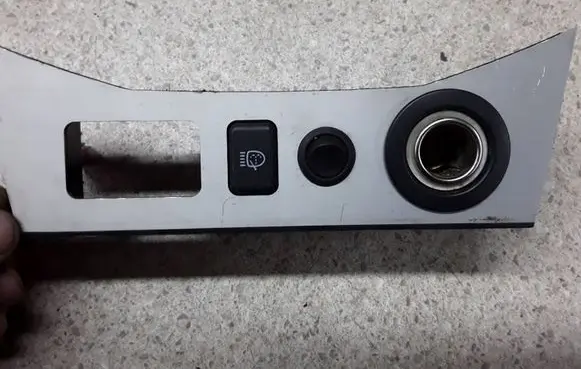 Lexus RX 330 - 350 - 400H Headlight washer switch 5543248130