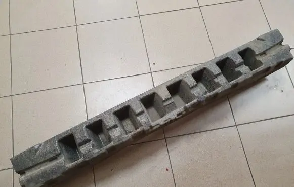 Volkswagen Up Rear bumper foam support bar 1S0807251A