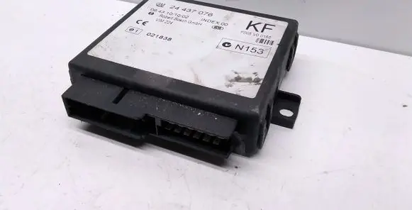 Opel Zafira A Comfort/convenience module 24437076 021838