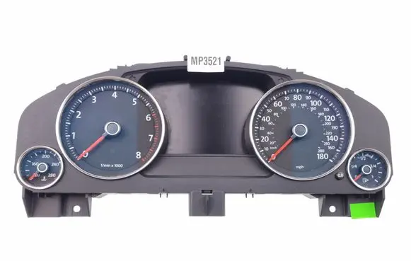 Volkswagen Touareg II Speedometer (instrument cluster) 7P6920980 7P6920980M 0263677012