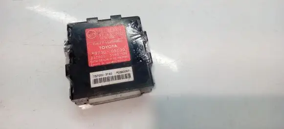 Toyota Avensis T250 Alarm control unit/module 8973005030 2370003180 A010027