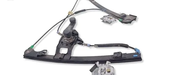 Volkswagen Golf III Front door manual window regulator 1H0837402B