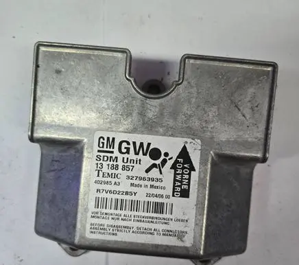 Opel Zafira B Airbag control unit/module 327963935 402985A3 13188857