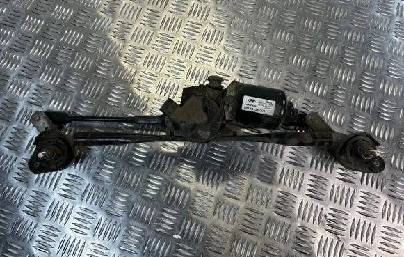 Hyundai Santa Fe Front wiper linkage and motor 981102B000