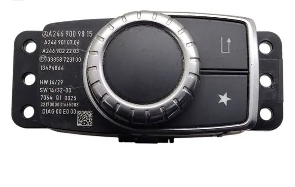 Mercedes-Benz CLA C117 X117 W117 Multifunctional control switch/knob A2469009815 A2469010706 A2469022203